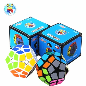 Shengshou sengso magic cube 2x2x2 3x3x3 Megaminxeds 12 pusių kubą Magija 3x3 magia įspūdį cubo magico profissional game cube žaislai