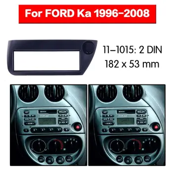 Skydelio rėmas Top Radijo fascia FORD Ka 1996-2008 Stereo Fasciją Dash CD Apdailos Montavimo Rėmelių Rinkinys