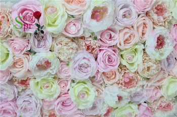 SPR NAUJI Aukštos kokybės 10vnt/daug vestuvių gėlių sienos vestuvių proga fone dekoratyvinis dirbtinių gėlių stalo puošmena