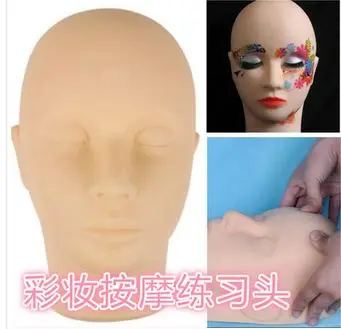 Super kokybės Manekeno Minkštas Manekeno Galva Makiažas, Masažas, Mokymo Vadovas