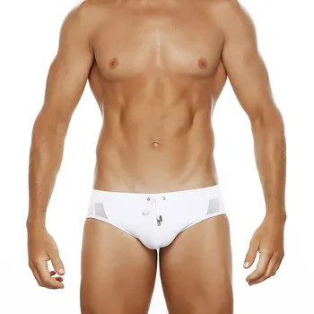 T211 vientisos baltos seksualus stora mažas juosmens vyrų maudymosi kostiumėliai, bikini, plaukimo maudymosi naujas vasaros baseinas, paplūdimio šortai plaukti trumpikės skrynios