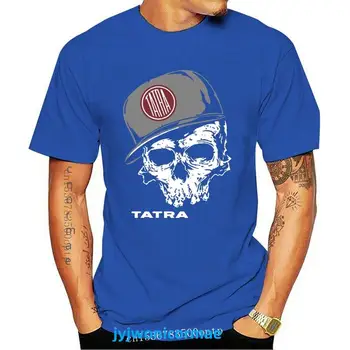 Tee Sunkvežimis Tatra 148 813 77 97 603 T111 700 815 T97 Žmogaus Kaukolė T-Shirt Prekės Ženklo Mados Vyras Medvilnės Drabužius Animacinių Filmų T Shirts