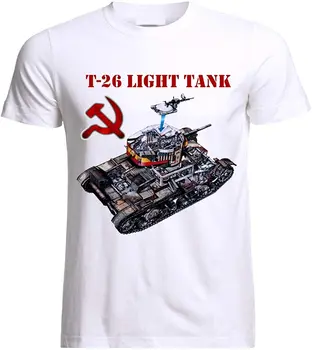 TSRS rusų T-26 Tankas T-Shirt 