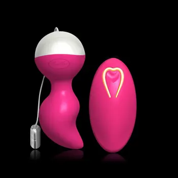 USB Įkraunamas Belaidis Nuotolinio Valdymo Vibratorius, Multi-Funkcija Vibruojantis Kiaušinis Sekso Žaislai Moteris Erotinis Žaislas Kegel Makšties Kamuolys