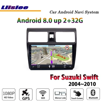 Už Suzuki Swift 2004-2010 M. Automobilių Android 8.0 Stereo Radijo BT Vaizdo GPS Žemėlapis Navigacija, Multimedija