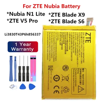Už ZTE Blade X9 S6 A711 V580 S6 Lux Q7/-C G719C V5 Pro N939ST N939SC N939SD N940SC Nubija N1 Lite NX597J VF995 Telefono Baterija