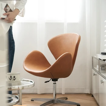 -Vietė Sofa-Lova, Kėdė, Pasukama Kėdė Šiaurės Dizainerio Kūrybos Paprastas Laisvalaikio Ins Swan Kėdė