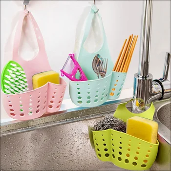 Virtuvės gauti krepšelį iš minkšto plastiko krepšį, multi-funkcija nesandarus, Virtuvė Gavimo Apdailos Mini krepšelio