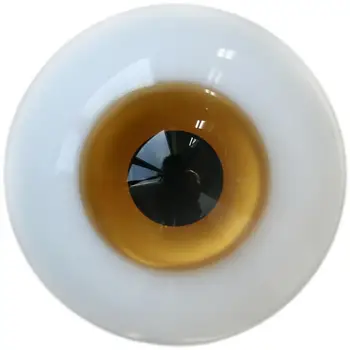 [wamami] 20mm Geltona Stiklinės Akys, akies Obuolio BJD Doll Dollfie Atgimsta Priėmimo Amatai