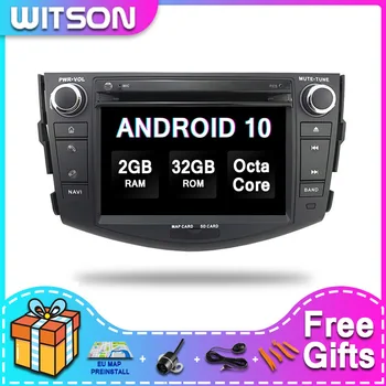 WITSON ANDROID 10.0 Automobilių DVD Grotuvas su Gps 2009 TOYOTA RAV4 4GB 64GB automobilio multimedia player