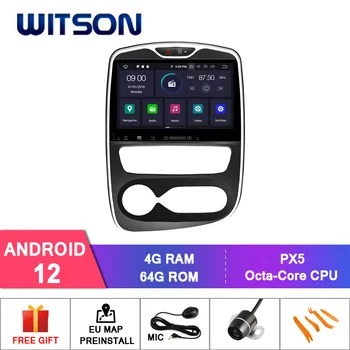 WITSON Android 12 AUTOMOBILIŲ DVD GROTUVO RENAULT CLIO 2017 Carplay Multimedia Stereo Auto Garso GPS Navigacijos Transporto Padalinio Vadovas