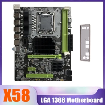 X58 Motininę LGA1366 Paramos DDR3 ECC Serverio Atminties RAM Paramos RX Grafika Kortelės Palaikymas XEON X5650 X5670 Serijos CPU