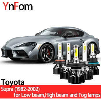 YNFOM LED priekinius žibintus komplektas Toyota Celica, Supra A40-A80 1982-2002 low/high beam