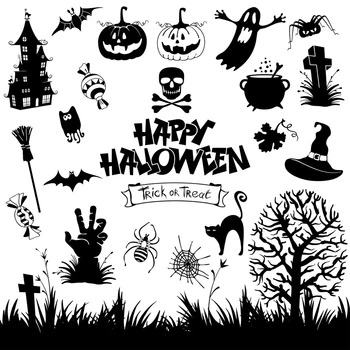 Įvairių Halloween Elementus, Pilies Vaiduoklis Aišku, Antspaudas/Sandariklis, skirtas 