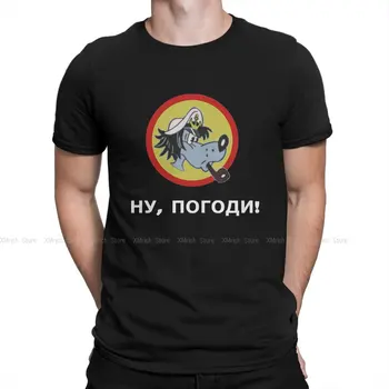 Ну Погоди Specialius Marškinėlius Nu Pogodi Rusijos Animacinių filmų Laisvalaikio Marškinėliai Karšto Pardavimo, T-marškinėliai Vyrams, Moterims